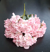 Buchet cu Hortensii roz – Flori Artificiale Elegante din Material Textil